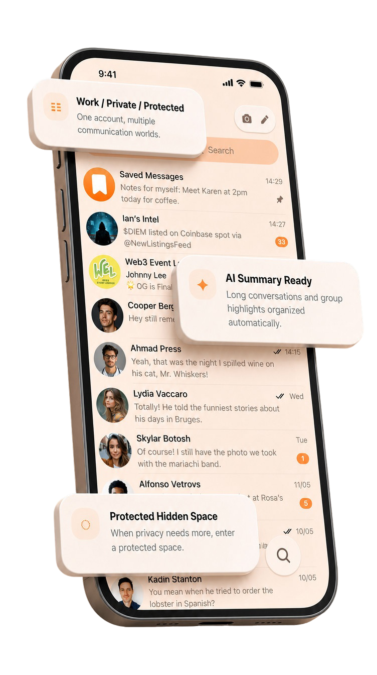 TalkPro app on iPhone